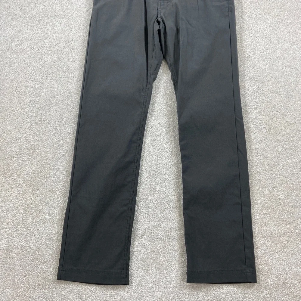 Prana Brion II Pant Men 28x30 Charcoal Grey Standard Fit 1969771 Stretch Hiking